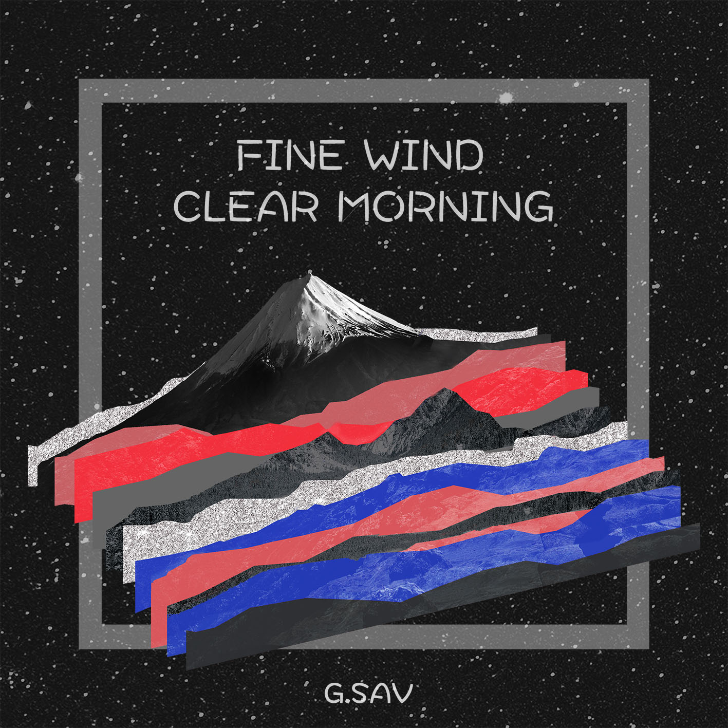 Album Cover for G.Sav, Digital collage