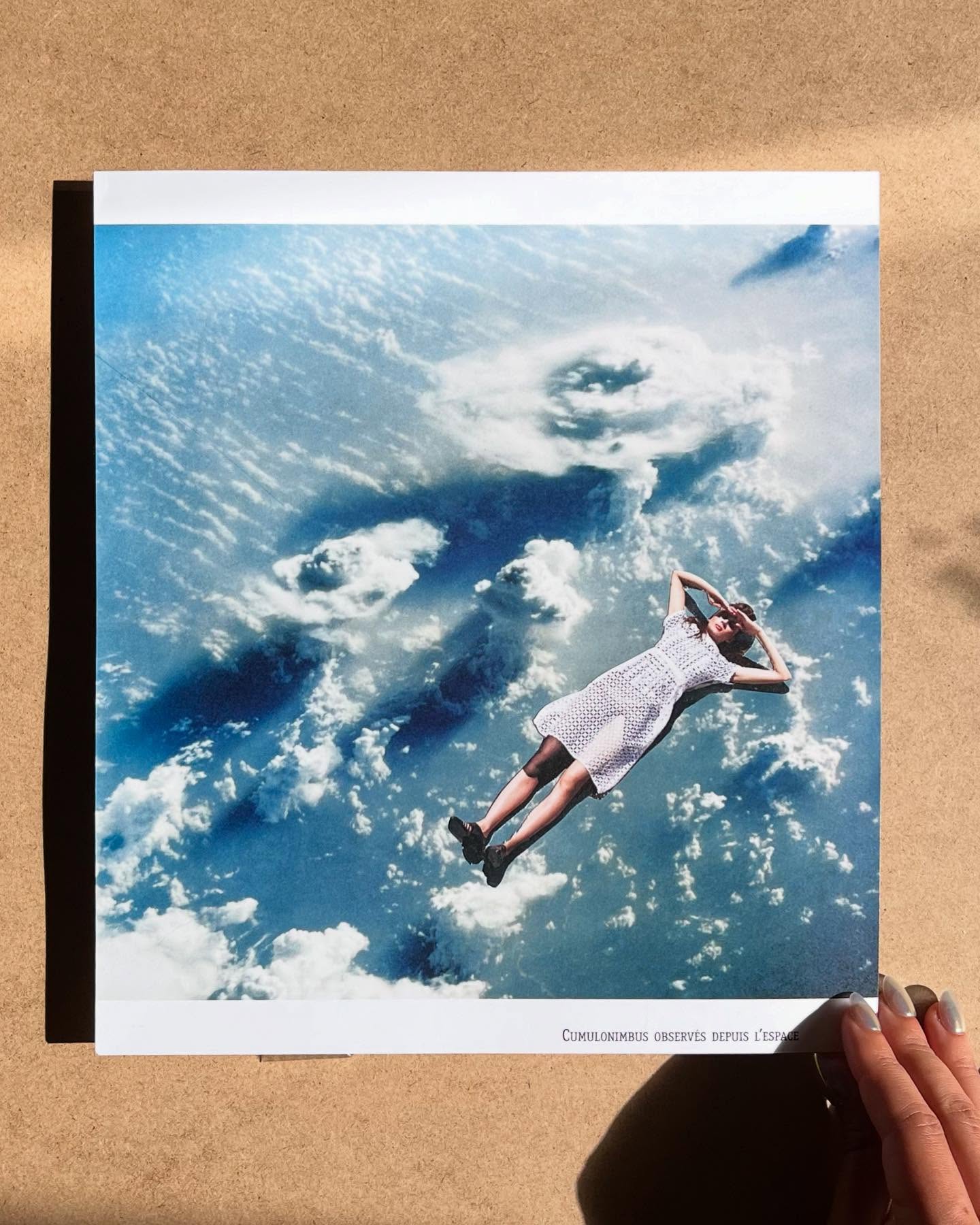 Stratospheric Dream, Paper collage